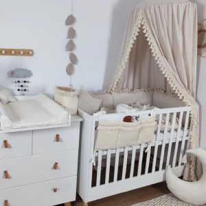 baldachim do łóżeczka