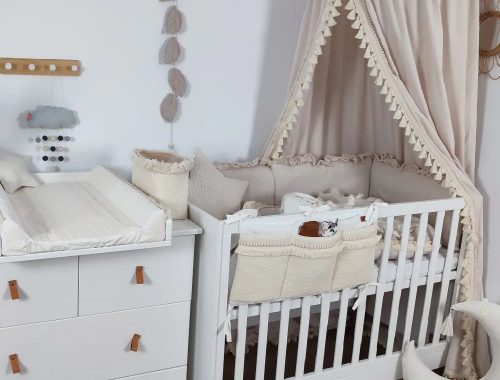 baldachim do łóżeczka